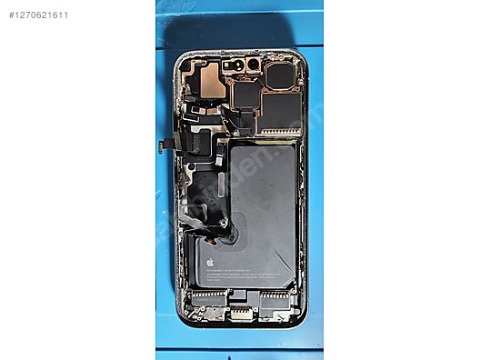iPhone 15 Pro Orijinal Çıkma Full Dolu Kasa Titanyum, Çiziksiz