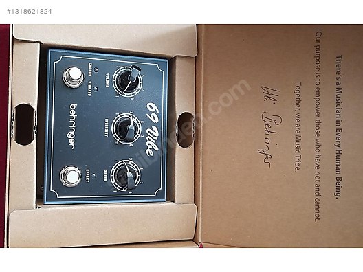Behringer 69 VIBE Vintage - Efekt Pedalı ve Diğer Enstrüman Yan