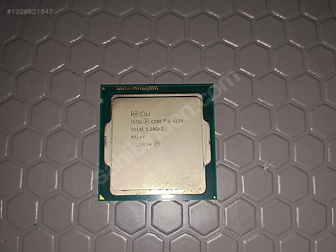Intel Core i5-4570 Dört Çekirdekli 3.20 GHz İşlemci sahibinden