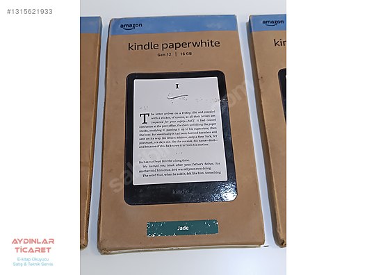 Amazon Kindle 12.Nesil Paperwhite 16gb Jade + Kılıf Hediye