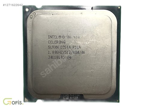 Processeur Intel Celeron 430 – Socket 775 – 1,8 GHz – Simple Cœur (Occasion)