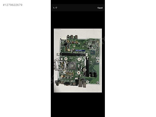 Intel i5 8500 işlemci ve HP anakart - Anakart ve Tüm Masaüstü Bilgisayar Parçaları sahibinden.com'da