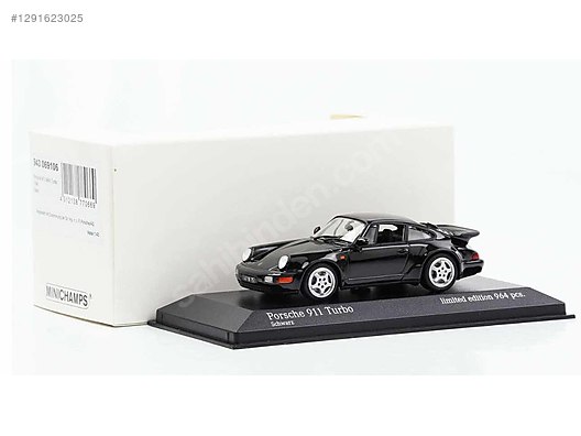 1:43 Minichamps 1990 Porsche 911 (964) Turbo Bad Boys plakalı on