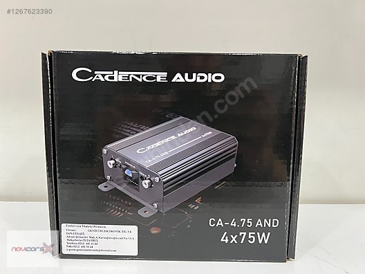 Amplifiers / CADENCE CA-4.75AND 4X75 RMS SOKETLİ MİNİ TABLET