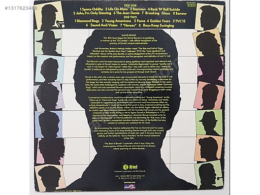 David Bowie CD まとめ David Bowie The Best Of Bowie - Müzik Plakları Alışverişte İlk