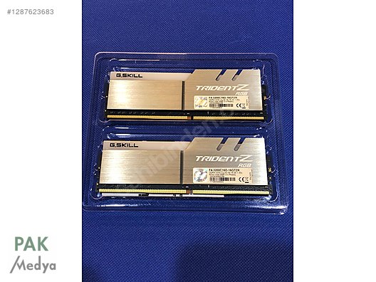 G.Skill trident z 16 gb 2x8 3200 MHz DDR4 sahibinden.comda