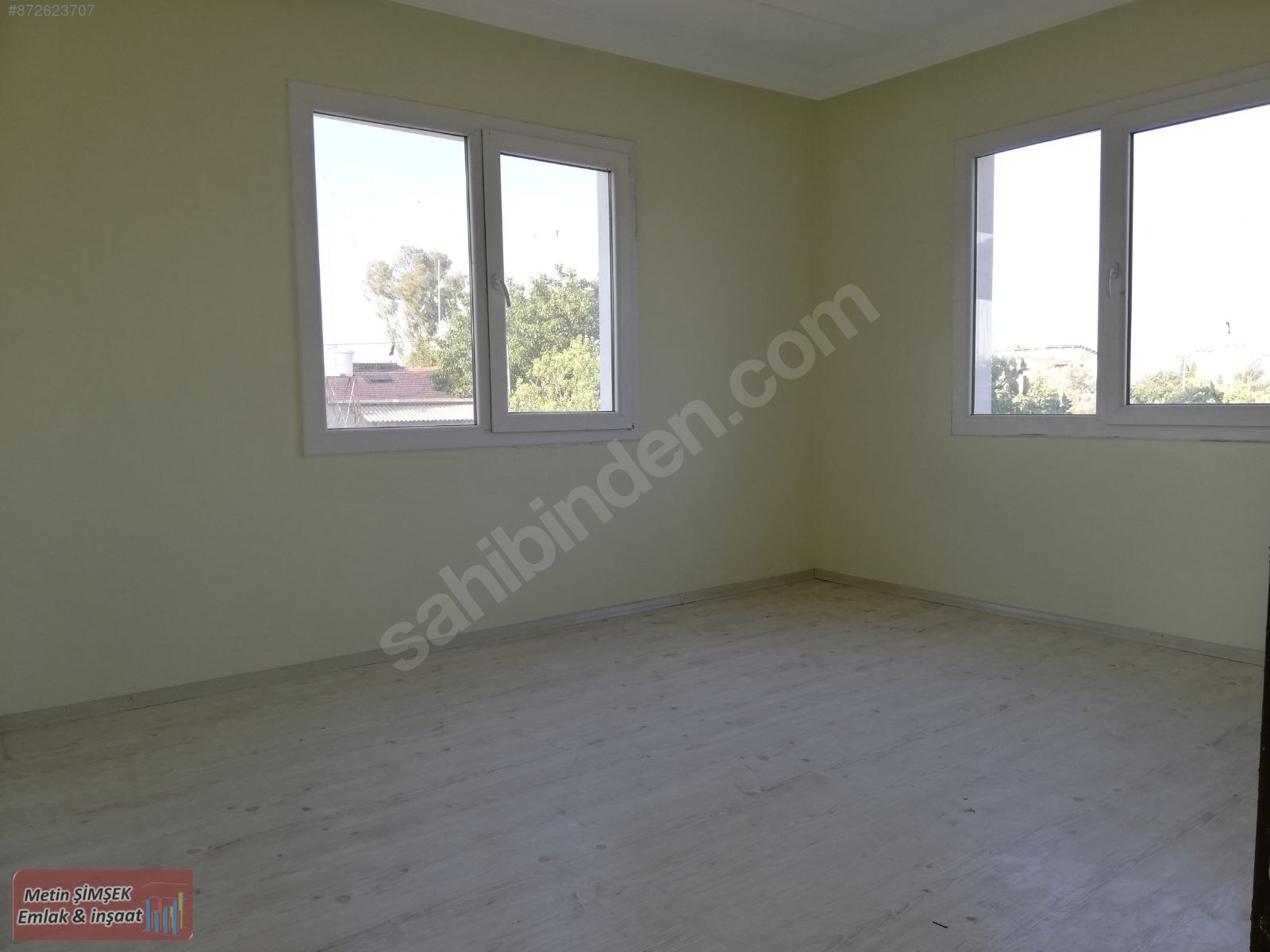 KİRALIK BAHÇELİ 2+1 DAİRE Metin ŞİMŞEK Eml. İnş. Torbalı İzmir