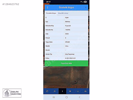 EMLAK DÜNYASINDAN MERKEZ KUYUCAK BÖLGESI SATILIK VİLLA ARAZİSİ #1284623762