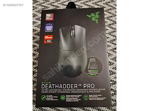 Razer Deathadder V3 Pro + Hyperpolling(8KHz) - Razer Oyuncu Mouse