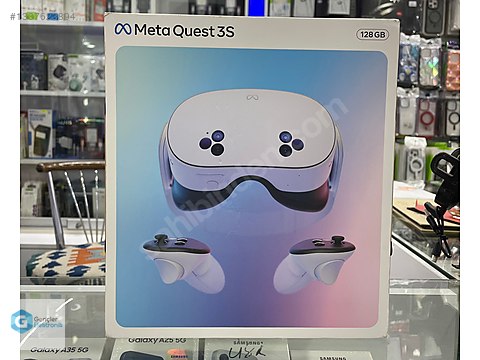 Meta Quest 3S 128 GB SIFIR - Takas Olur - ÜCRETSİZ KURYE