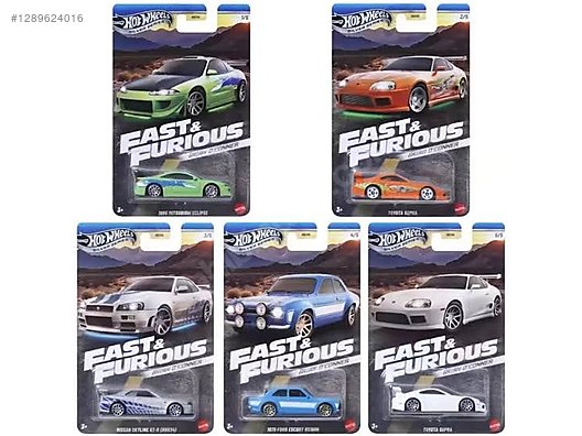 hot wheels fast and furious brian o'conner set on sahibinden.com