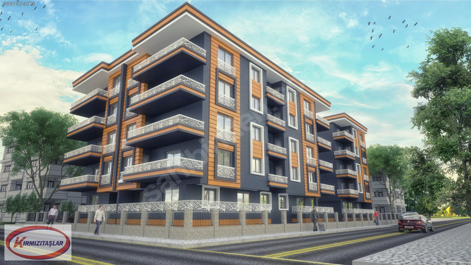 KIRMIZITAŞLARDAN ŞEHRİN EN GÜZEL YERİNDE YATIRIMLIK 1+1 DAİRELER