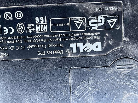 Dell / Vintage dell xpi rs232 port pentium mmx windows 98 laptop ...
