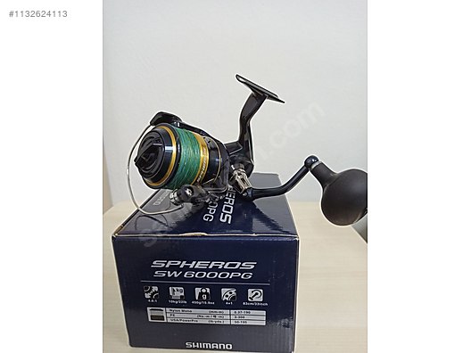 Spinning Reels / Shimano Spheros SW 6000 pg at sahibinden.com