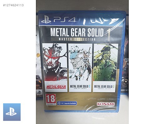 PS4 Metal Gear Solid Master Collection Vol ORJİNAL SIFIR