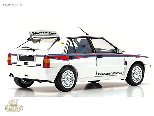 京商Lancia Delta HF Integrale Martini 1/18 MODEL CAR - KYOSHO ORİJİNAL 1/18 LANCIA DELTA HF INTEGRALE 6 on