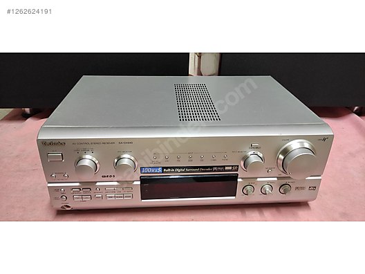 Transistör Çıkışlı Technics Receiver Amfi