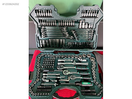 Ratchet & Socket Wrench / MANNESMAN 215 PARÇA ALMAN MALI TAKIM