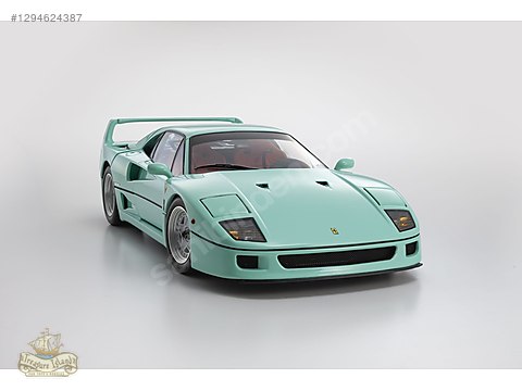 MODEL CAR - KYOSHO ORİJİNAL 1/18 Ferrari F40 (Nane Yeşili) on