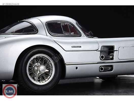 1:18 CMC 1955 Mercedes Benz 300 SLR W196 Uh, Tou, Lider Model'de
