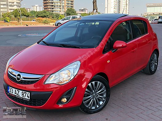 Opel Corsa 1 4 Twinport 1 4 Twinport Active Tr De Tek Opel Corsa Twinport Active Cam Tavan Red Boyasz At Sahibinden Com