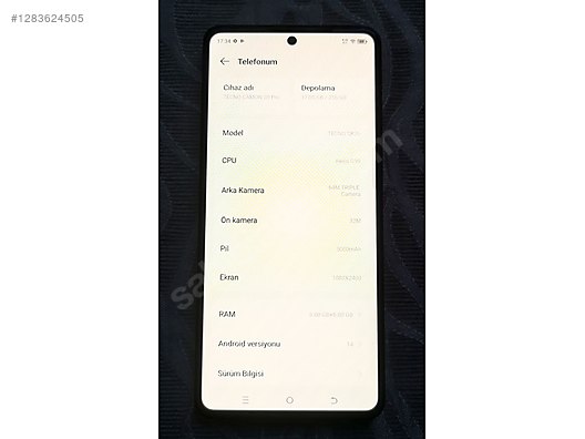 Used & Brand New Items / Cell Phones & Accessories / Cell Phones / Tecno / Camon 20 Pro