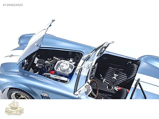 MODEL CAR - KYOSHO ORİJİNAL 1/18 SHELBY COBRA 427 S / C on