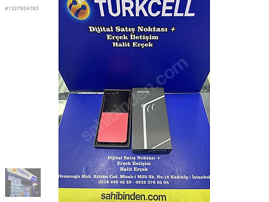 256 GB Kırmızı Samsung Galaxy Z Flip 7 Cep Telefonu - 1327624763