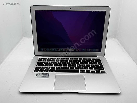 Apple Macbook / Apple MacBook Air A1466 2013 İ5/4GBRAM/256GB SSD