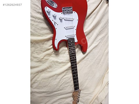 Fender Squier Hard tail MM strat on sahibinden.com - 1262624937