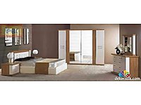 çok temiz kaliteli yatak odası takımı ipek mobilya