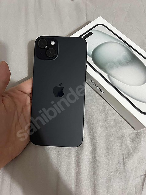 iPhone 15Plus 128GB mat siyah