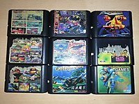 Sega Mega Drive 2 /Genesis Oyun Kartuşları