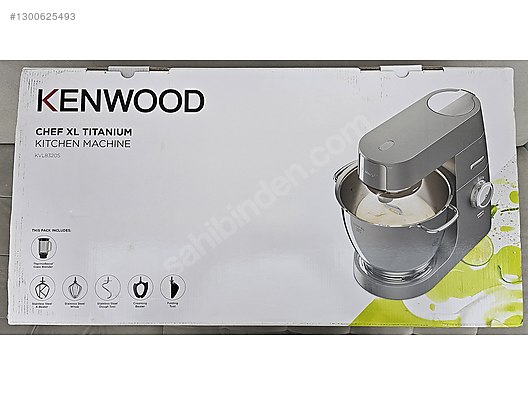Kenwood Chef XL Titanium KVL8320S Mutfak Şefi sahibinden.comda
