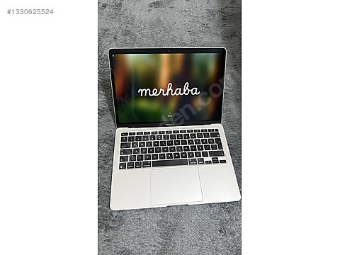 Apple Macbook / Macbook Air 8GB 256 M1 Pil:%86Hatasız (2021) on