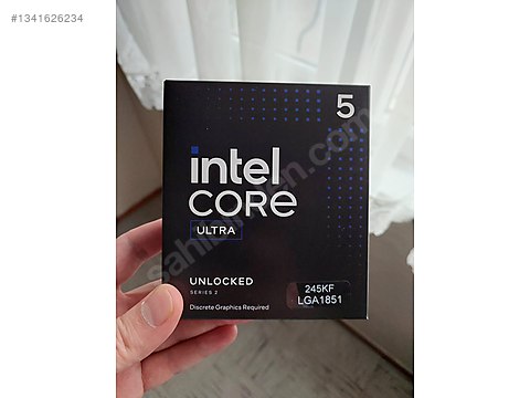 SIFIR INTEL CORE ULTRA 245 KF BOX İŞLEMCİ CPU 245KF sahibinden