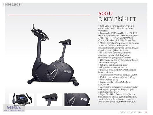 DIESEL FITNESS 500U D KEY B S KLET DLX sahibinden da 1098626681