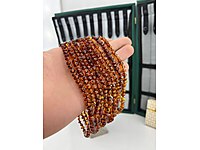 Damla Kehribar Bebek Kolye