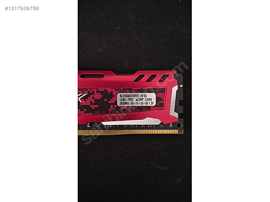 Ballistix 16gb DDR4 Ram sahibinden.comda - 1317626759