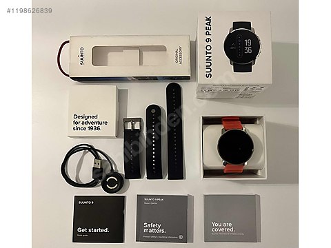 Acil S f r kondisyonunda Suunto 9 Peak Titanium Granite Blue sahibinden da 1198626839