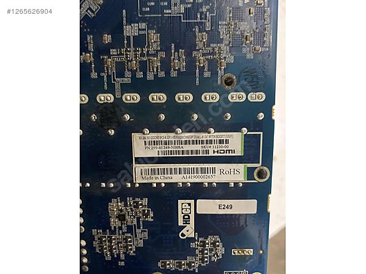 İkinci El ve Sıfır Alışveriş / Bilgisayar / Masaüstü / Donanım / Ekran Kartı