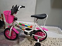3. beş .yaş kız çocuk bisikleti temiz orjinal