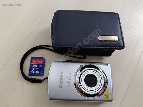 Kompakt / Canon / IXUS 870 / Nostaljik Y2K Canon IXUS 870 IS 10.0