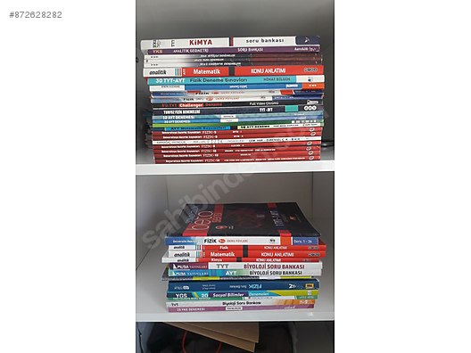 Yks Tyt Ayt Kitaplari Toplu Kitap Ve Dergi Satislari Sahibinden Com Da 872628282