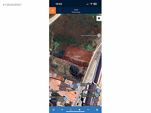 BURSA MUDANYA ÇAĞRIŞANDA TİCARİ İMARLI SATILIK ARSA #1282628367