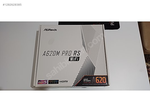 Masaüstü Bilgisayar - Anakart ASROCK A620M Pro RS WiFi (3 M.2 SSD,4 RAM YUVALI, WİFİ 6.0+BT) Anakart Anakart
