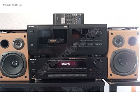 Sony GX415 ANFİ CX571 CD PLAYER - İkinci El Sony Müzik Seti & Teyp