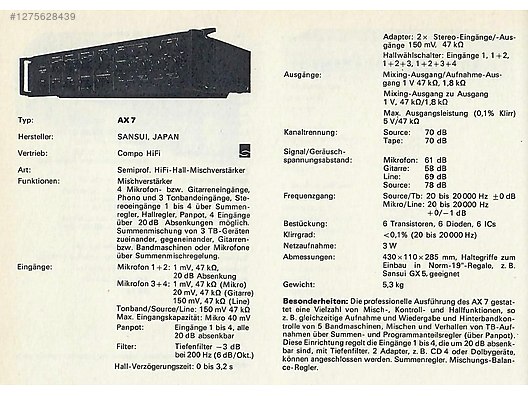 Used & Brand New Items / Home Electronics / Home Audio / Amplifiers / Sansui