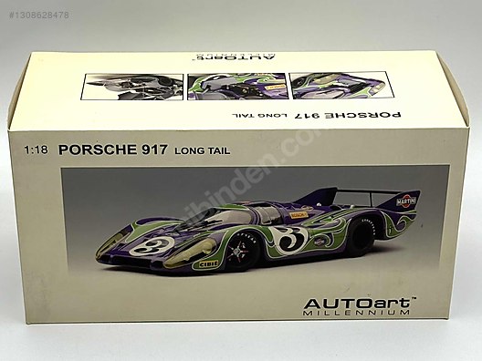 1:18 Porsche 917 Long Tail Hippie 1970 Le Mans - Autoart on