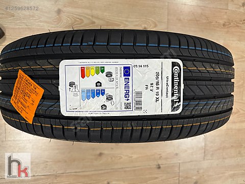 205/55R19 XL 97V FR CONTİNENTAL ULTRA CONTACT YAZ LASTİĞİ